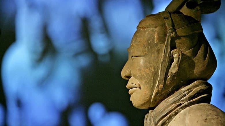 Backdrop from China's Terracotta Army