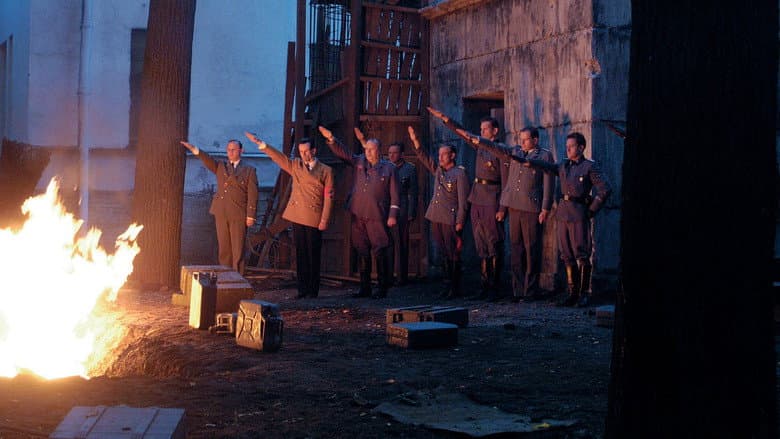 Backdrop from Death in the Bunker: The True Story of Hitler's Downfall