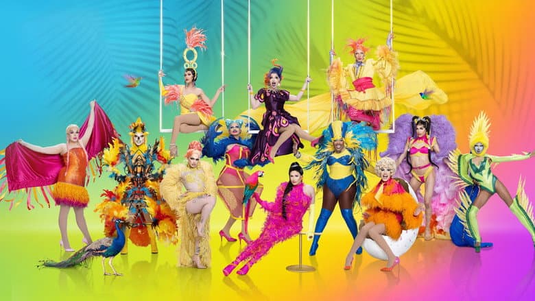 Backdrop from Canada's Drag Race
