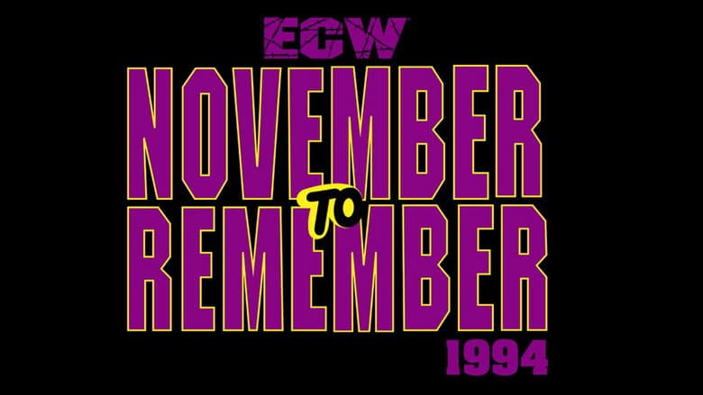 Backdrop from ECW November to Remember 1994