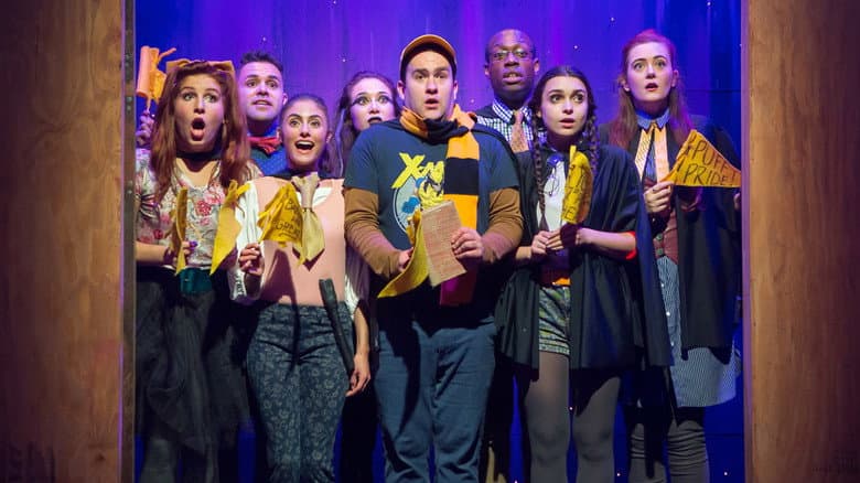 Backdrop from Puffs: Filmed Live Off Broadway