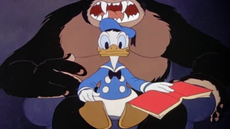 Backdrop from Donald Duck and the Gorilla