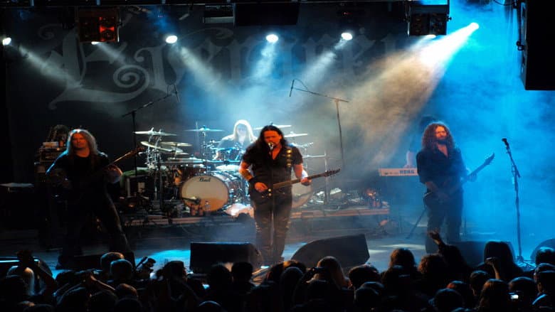 Backdrop from Evergrey: A Night To Remember