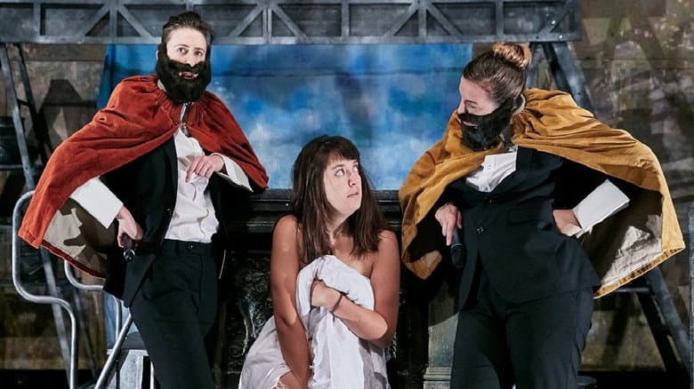 Backdrop from It's True, It's True, It's True: Artemisia on Trial