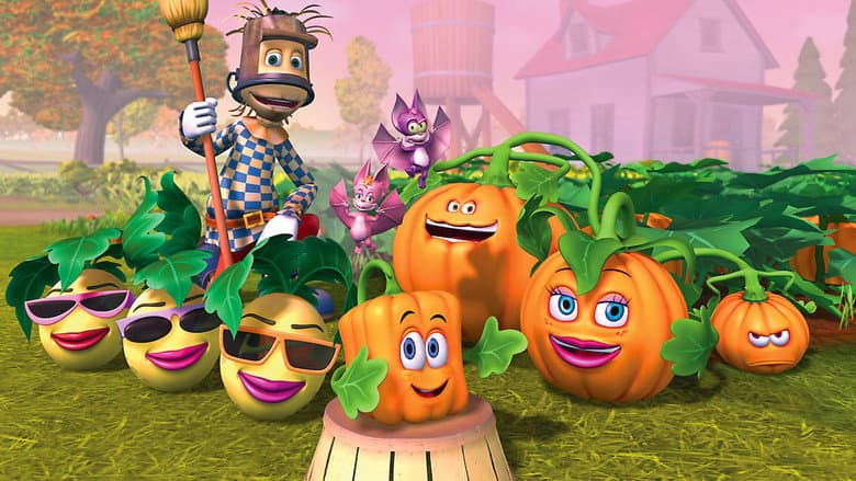 Backdrop from Spookley the Square Pumpkin