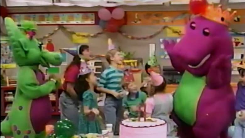 Backdrop from Barney: Happy Birthday Barney!
