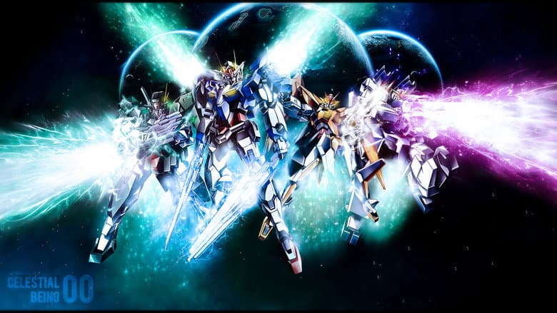 Backdrop from Mobile Suit Gundam 00