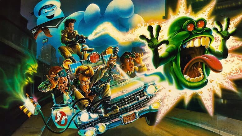Backdrop from The Real Ghostbusters