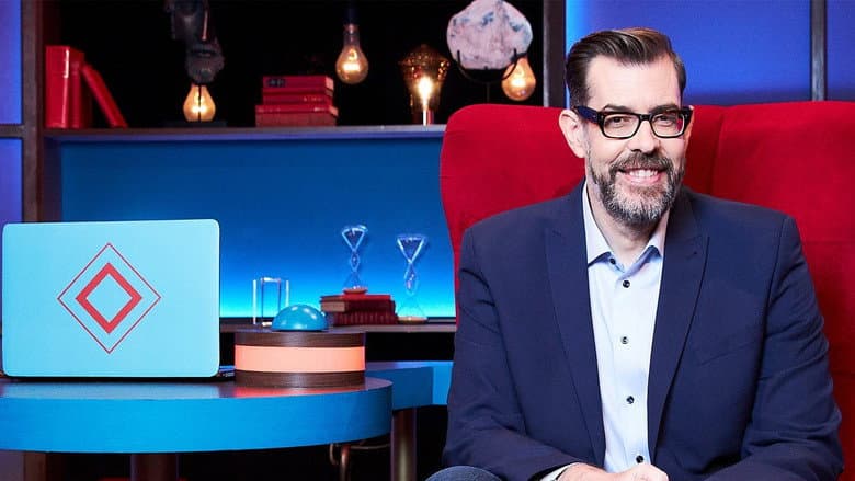 Backdrop from Richard Osman's House of Games