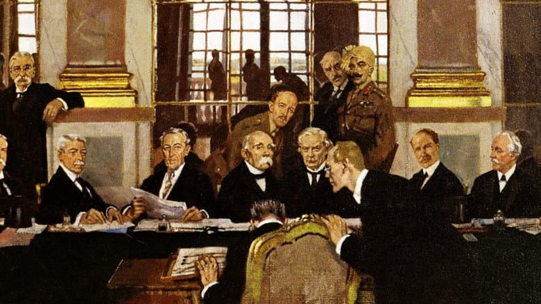 Backdrop from Paris 1919: Un traité pour la paix