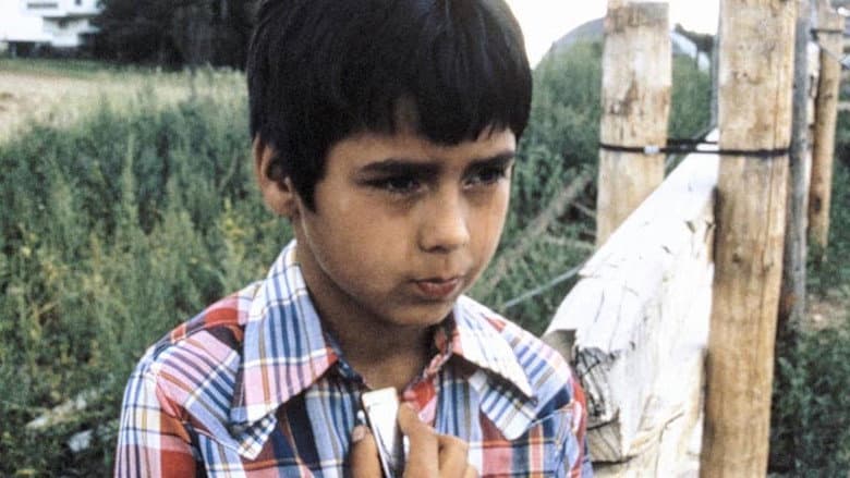 Backdrop from Richard Cardinal: Cry from a Diary of a Métis Child