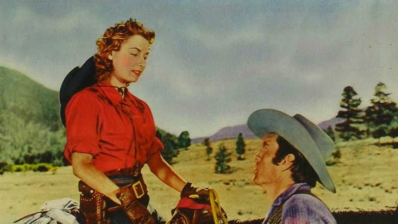 Backdrop from Belle Starr's Daughter