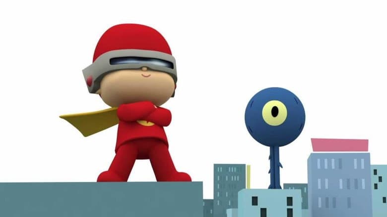 Backdrop from Pocoyo & the Space Circus