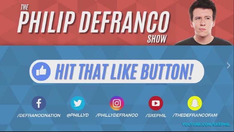 Backdrop from The Philip DeFranco Show