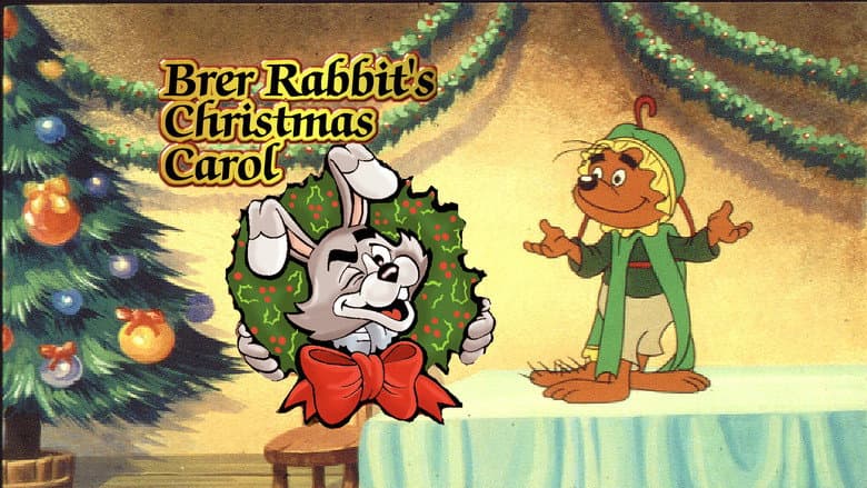 Backdrop from Brer Rabbit's Christmas Carol