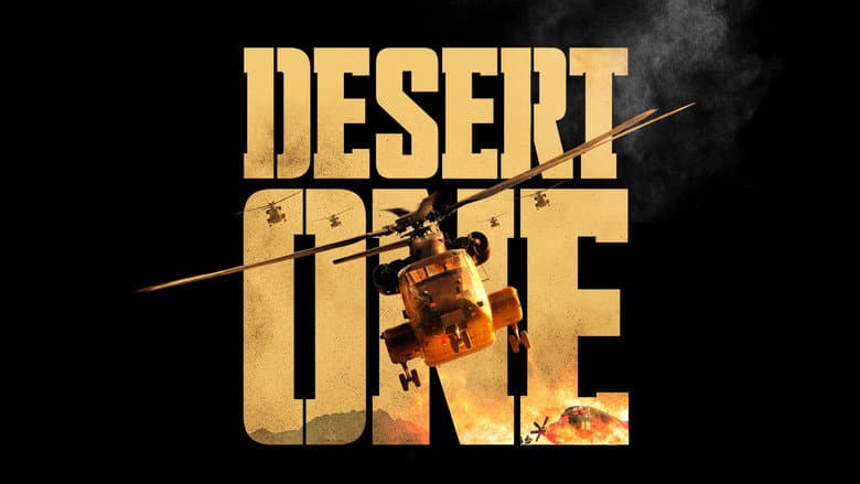 Backdrop from Desert One