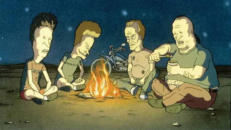 Backdrop from Beavis and Butt-Head Do America