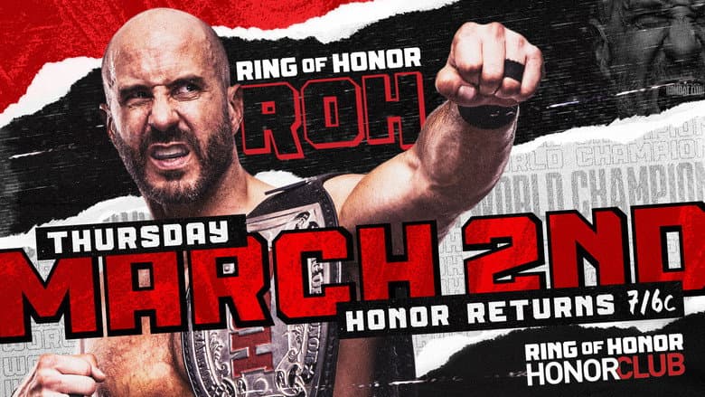 Backdrop from Ring of Honor Wrestling