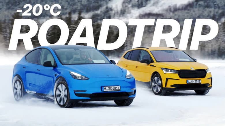 Backdrop from Driving North: E-Autos am Limit