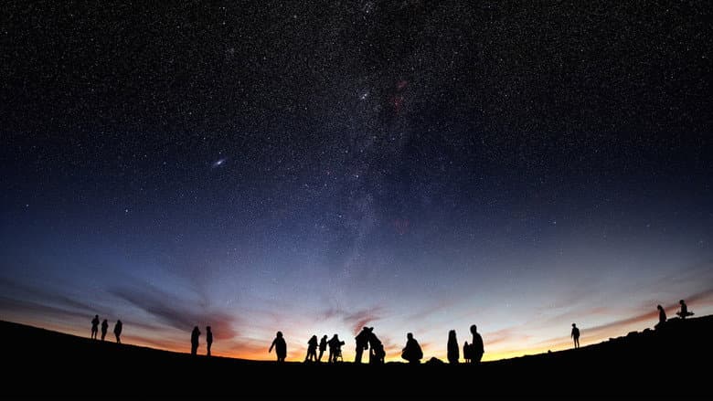 Backdrop from The Search for Life in Space