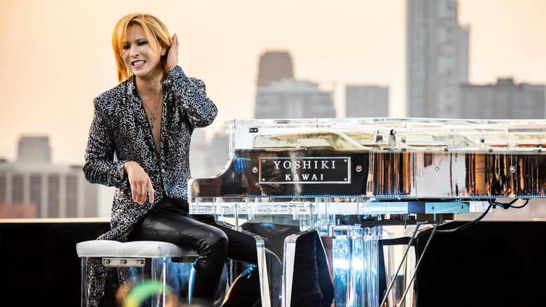 Backdrop from Yoshiki: Under the Sky