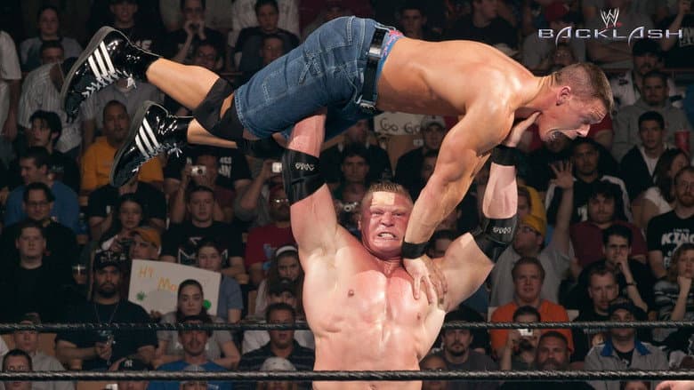 Backdrop from WWE Backlash 2003