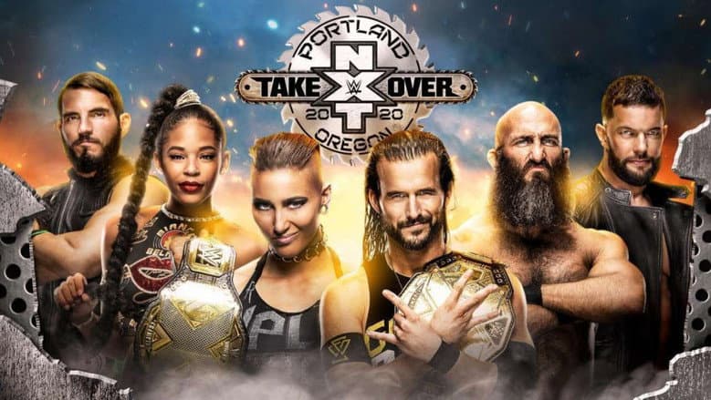 Backdrop from NXT TakeOver: Portland