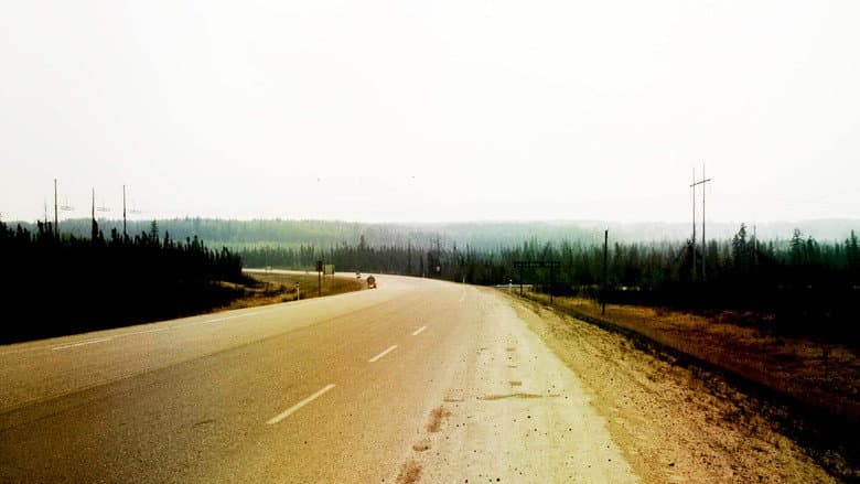 Backdrop from Athabasca