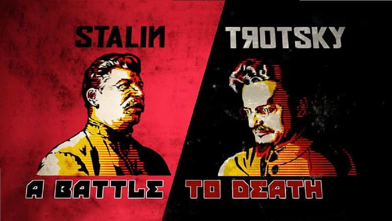 Backdrop from Stalin - Trotsky: A Battle to Death