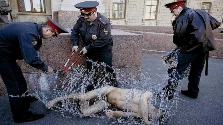 Кадр із фільму «Pavlensky - The Man and the Mighty»