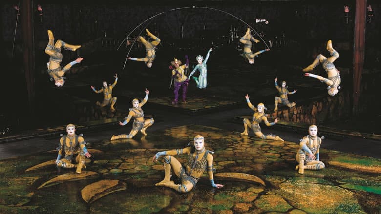 Backdrop from Cirque du Soleil: Alegria