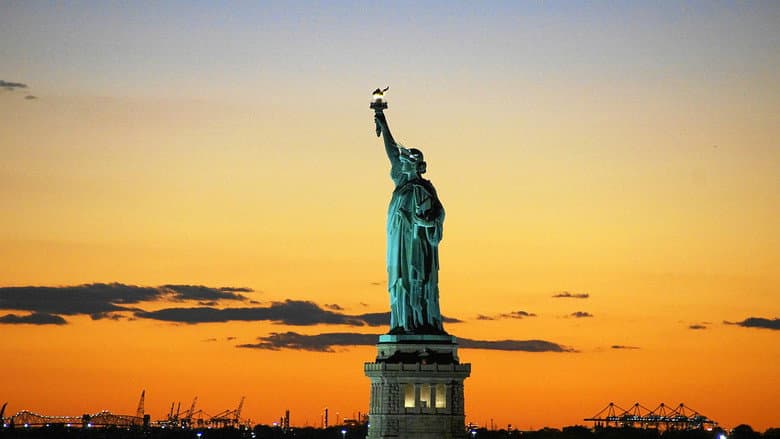 Backdrop from La Statue de la Liberté, naissance d'un symbole