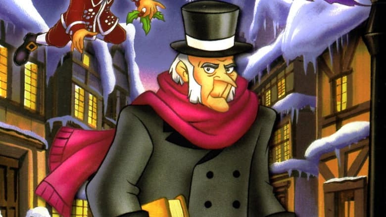 Backdrop from A Christmas Carol