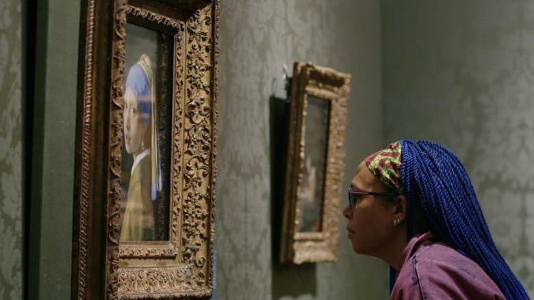 Backdrop from Close to Vermeer