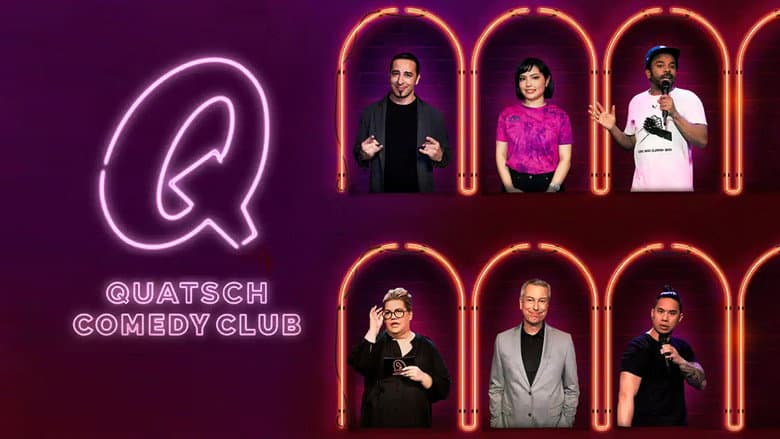 Backdrop from Quatsch Comedy Club