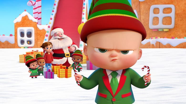 Backdrop from The Boss Baby: Christmas Bonus