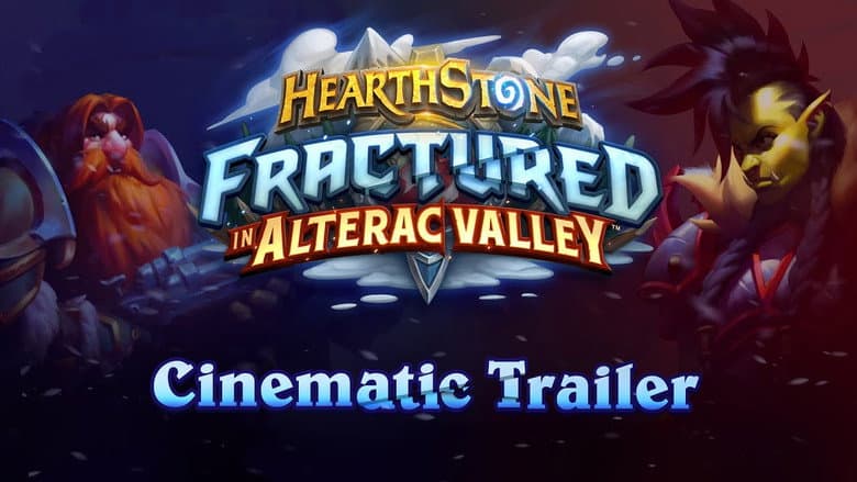 Backdrop from Hearthstone: Fractured in Alterac Valley