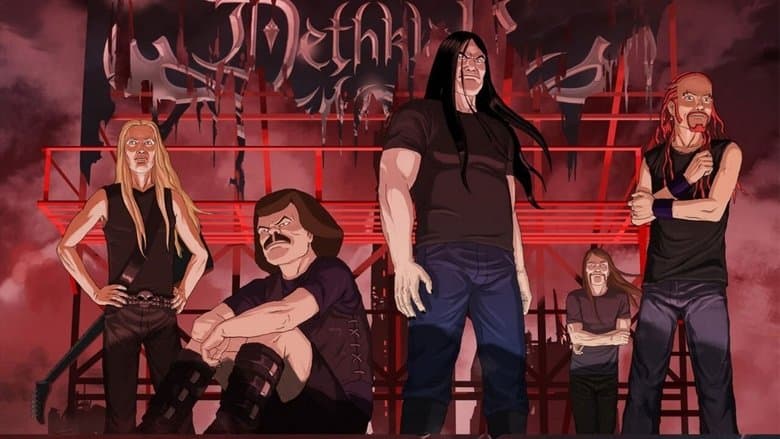 Backdrop from Metalocalypse