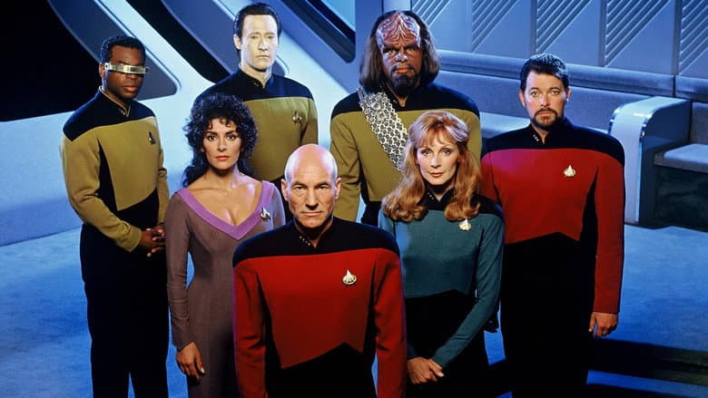 Backdrop from Star Trek: The Next Generation