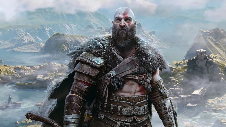 Backdrop from God of War Ragnarok