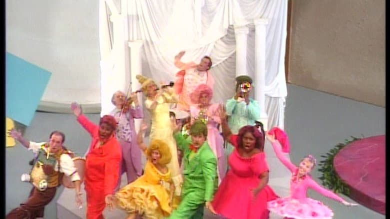 Backdrop from Wee Sing in the Marvelous Musical Mansion