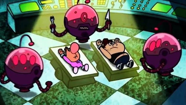 Backdrop from CN Invaded Part 5: Billy & Mandy Moon the Moon