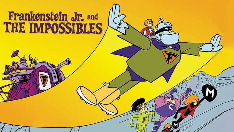 Backdrop from Frankenstein, Jr. and The Impossibles