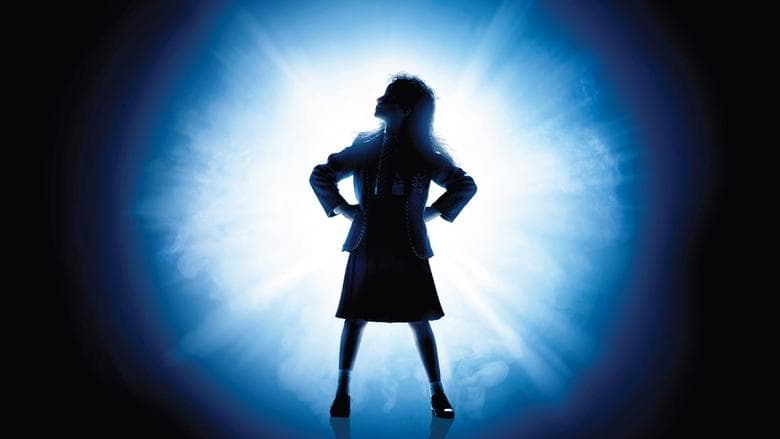 Backdrop from Roald Dahl's Matilda the Musical