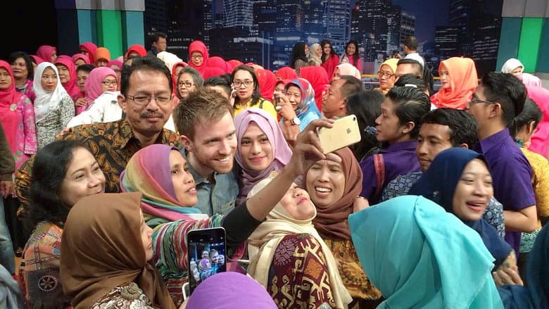 Backdrop from Nasi Padang