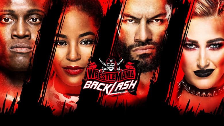 Backdrop from WWE WrestleMania Backlash