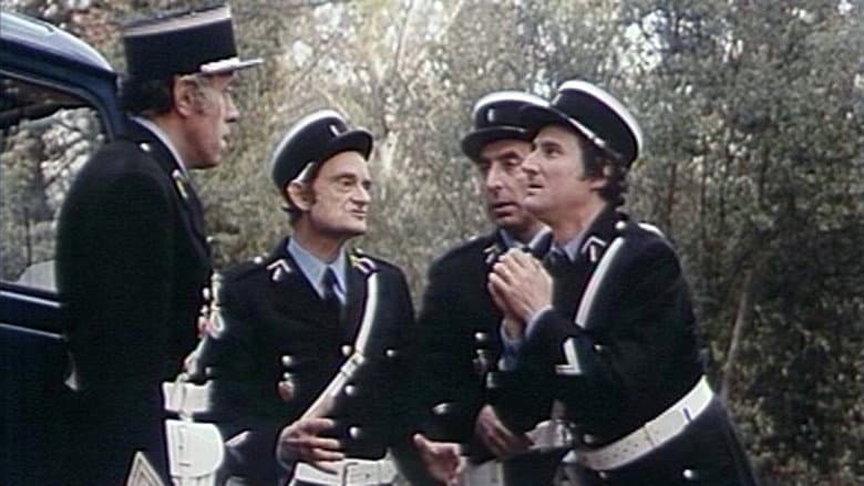 Backdrop from Sacrés gendarmes