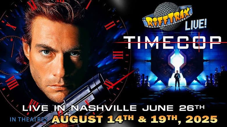 Backdrop from RiffTrax Live: Timecop