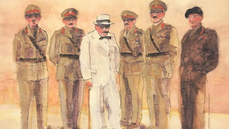 Backdrop from Churchill and the Generals