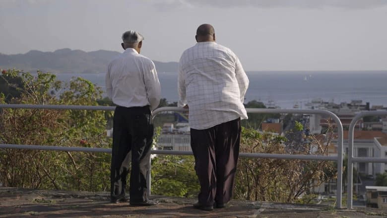Backdrop from Martinique, terre de centenaires